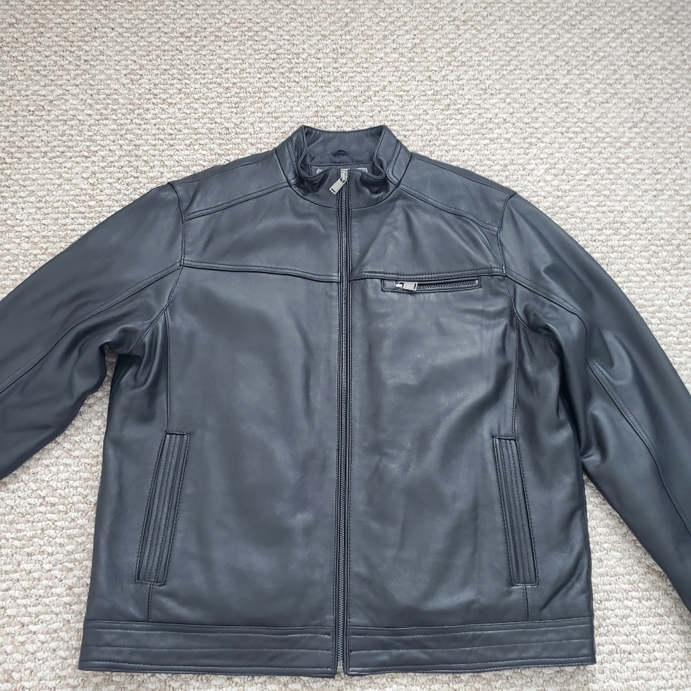 Leather Jacket Boston Harbour
